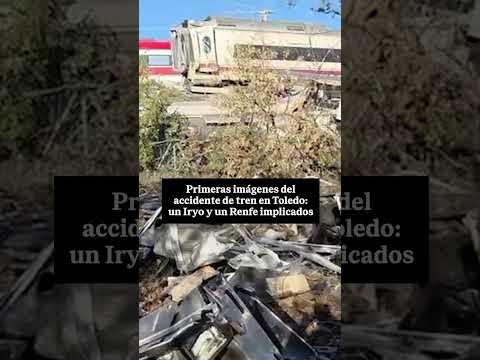 🚨 Grave ACCIDENTE de TRENES en Toledo: choque entre un tren de Renfe y un Iryo 🚅💥