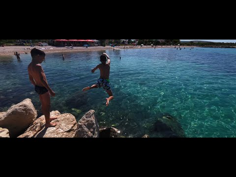Croatia Travel. Kolanjski Gajac. 4K Cinematic.
