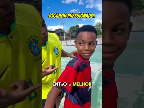 Jogador pressionado #viralshorts #shorts
