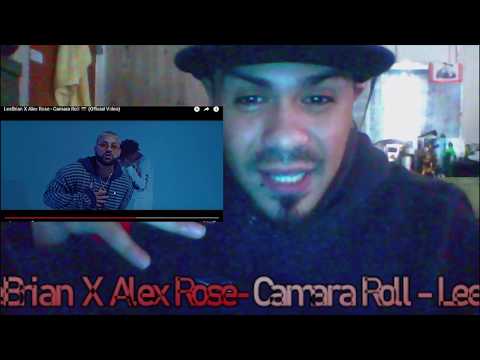 [REACCION] Leebrian X Alex Rose - Camara Roll 📷 (Official Video)