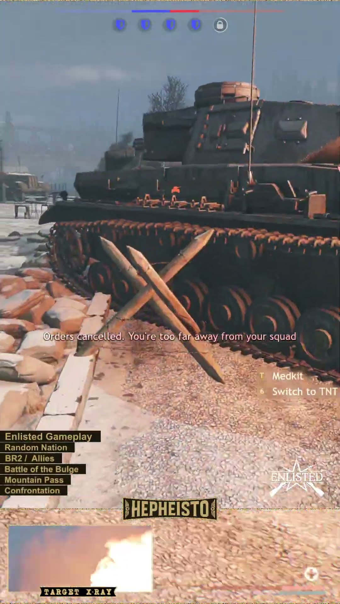 Assaulter eliminates Panzer IV F1 with TNT Charge