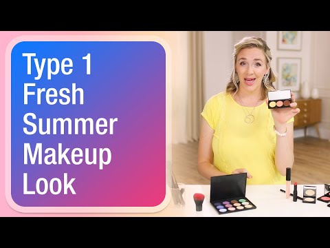 Type 1 Fresh Summer Makeup Look
