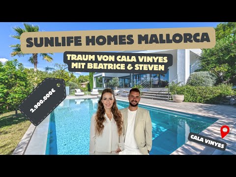So wohnt man für 2,9 Mio € auf Mallorca 🏝️ | Luxusvilla mit Pool in Cala Vinyes