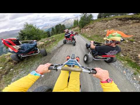 Who Would You Race Down a Mountain in Real Life Mario Kart?