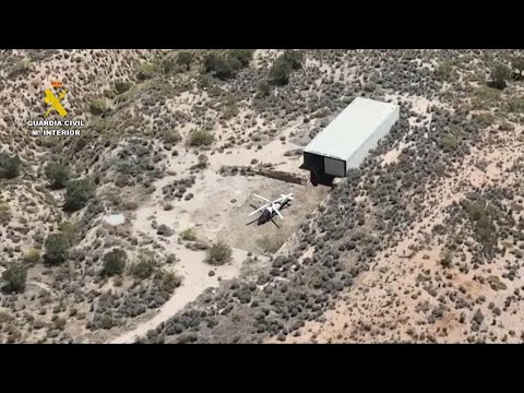 Video | Spain busts gang flying hashish helicopters from Morocco | AFP