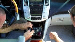 Lexus RX Stereo Removal 2004 - 2009 = Car Stereo HELP