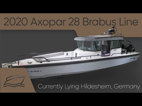 2020 Axopar 28 Brabus Line FOR SALE