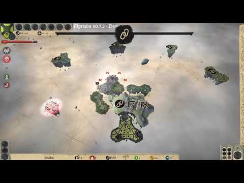 Myriads: Renaissance v0.7.2, Demo walkthrough