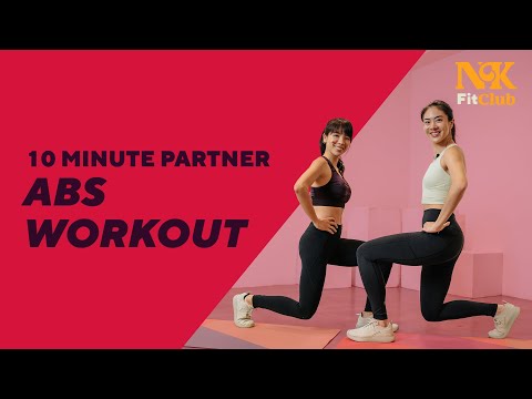 10 Minute Partner Abs Workout w/ Coco & Natasia - NKFitClub