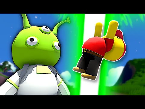 A UFO Abducted Me While Delivering Pizza! - Wobbly Life Multiplayer Gameplay