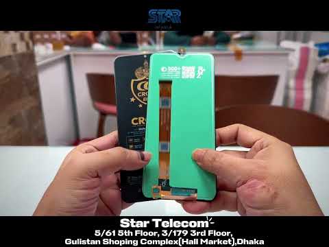 Crown Realme C3 display price in Bangladesh Video Thumbnail