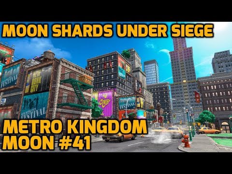 Super Mario Odyssey - Metro Kingdom Moon #41 - Moon Shards Under Siege