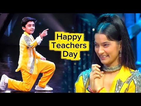 Super Dancer 4 | Sanchit Chanana | Vartika jha | Teachers Day special dance performance 
