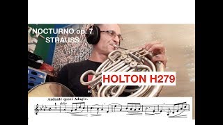 Video thumbnail for Nocturno opus 7, Strauss. Holton H279 by Ferran French Horn