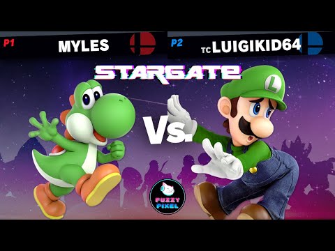 Myles (Yoshi) vs Luigikid64 (Luigi) - Losers Semi-Final - Stargate #38