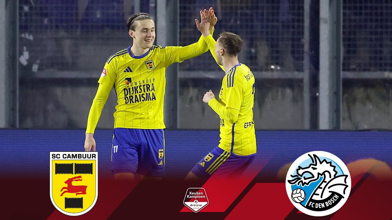 Cambuur vs Den Bosch Goals and Highlights Season 2025/2026