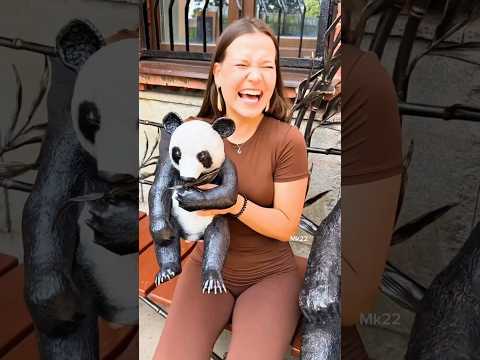 Soniya Takes The Panda's Baby 😋🤩😝