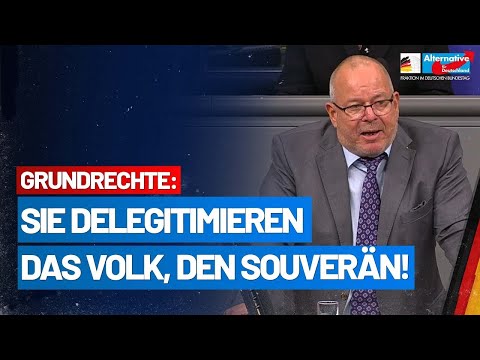 Sie delegitimieren das Volk, den Souverän - Dr. Christian Wirth - AfD-Fraktion im Bundestag
