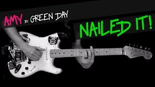 Amy - Green Day guitar cover by GV +chords