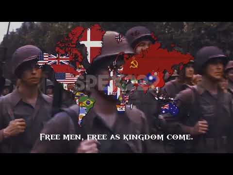 "United Nation on The March" - United Nations/ Allied Powers March (Rare Version)