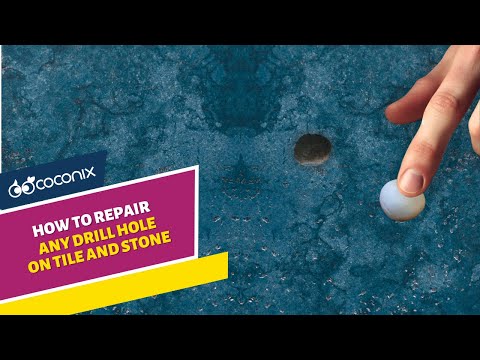 How to Repair Any Drill Hole on Tile and Stone