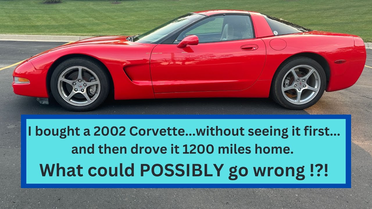 I bought a 2002 Corvette, with 98K miles on it...and road ...