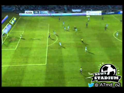 Celta vigo 0-1 Athletic Bilbao =43' De Marcos