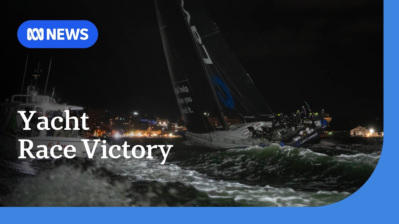 LawConnect takes out line honours in Sydney to Hobart yacht race marked by tragedy | ABC News