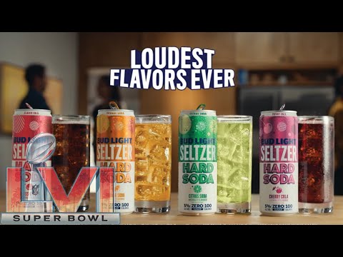 Super Bowl LVI (56) Commercial: Bud Light Seltzer - Land of Loud Flavors (2022)