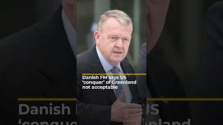 Download lagu Danish FM says US ‘conquer’ of Greenland not acceptable | AJ #shorts mp3