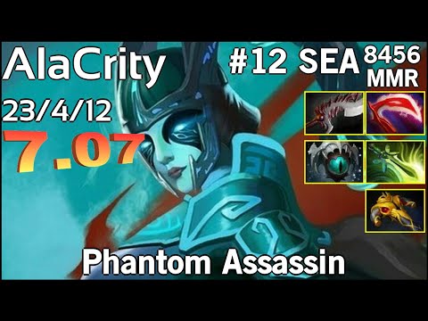 AlaCrity Phantom Assassin - Dota 2 7.07