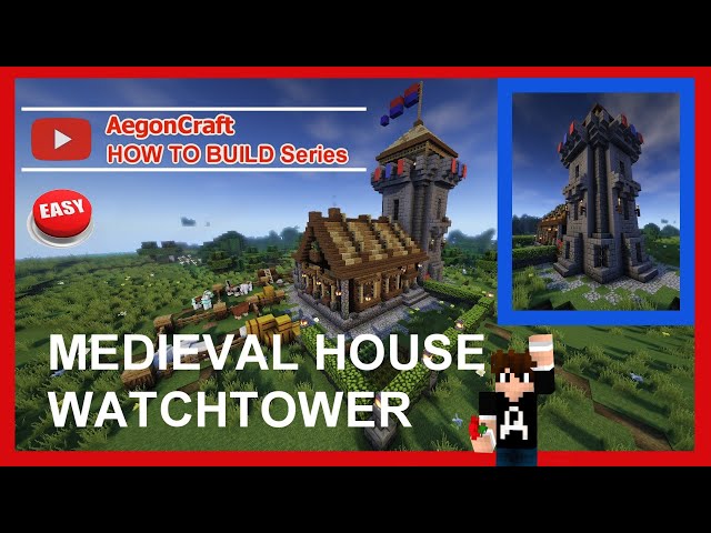 Minecraft: How to build a Medieval House! 