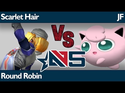 AB5 Melee - Scarlet Hair (Sheik) vs JF (Jigglypuff,Falco) - Round Robin