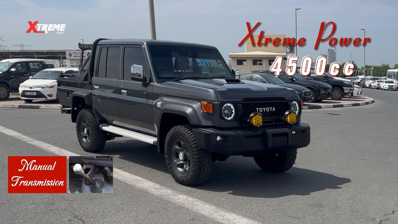 Toyota Land Cruiser Pick Up 4.5L diesel Manual (export Only) video