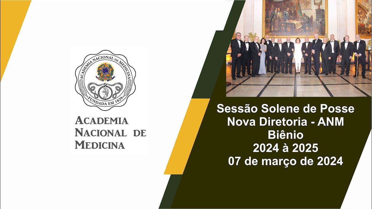 Sessão Solene de Posse da Nova Diretoria – ANM Biênio 2024 à 2025.