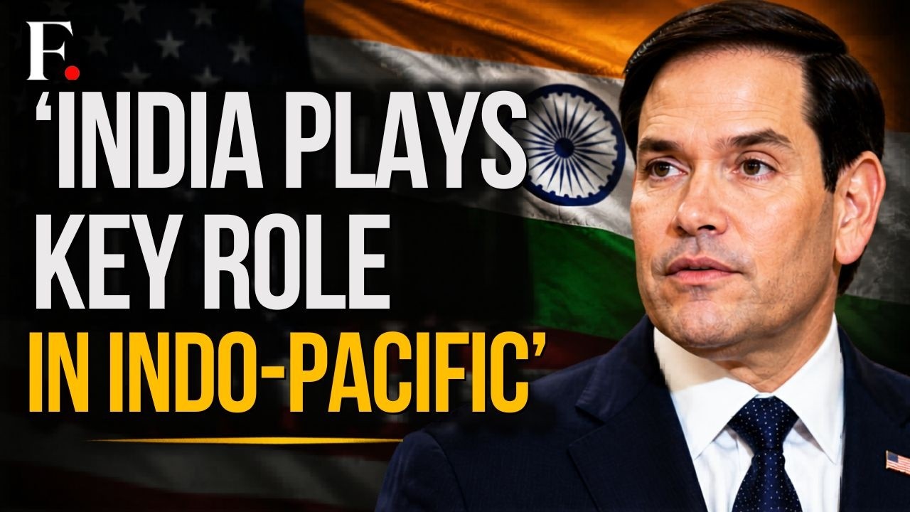 Marco Rubio Hails India's Important Role In the Indo-Pacific | Firstpost News