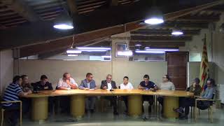 Ple extraordinari i urgent 4 10 2018