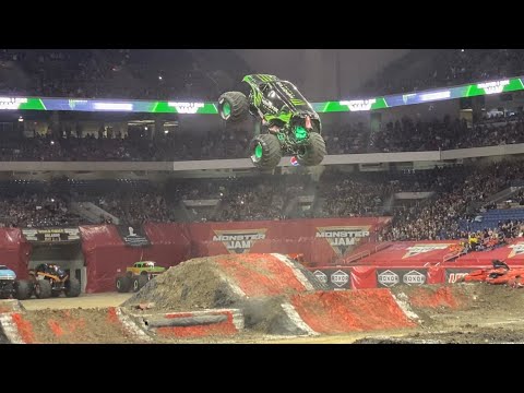 Monster Jam San Antonio 2020 Monster Energy (WINNING) Freestyle 01/18/20 - Todd LeDuc