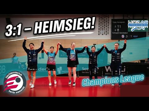 Highlights: TTC Berlin Eastside – Linz AG Froschberg | 16.11.2025 | CL Women