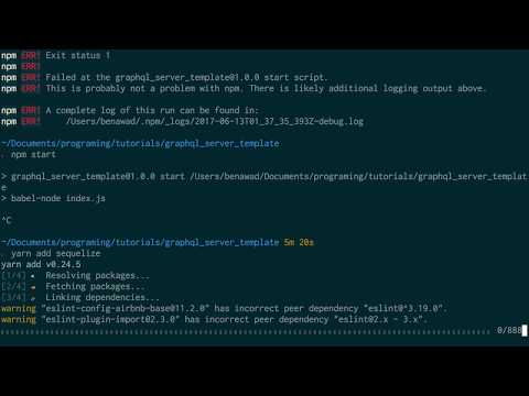 Build a GraphQL Server with Node.js