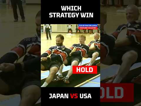 Asia vs Europe 😱💥 | USA 🇺🇸 vs Japan 🇯🇵 Tug of War Power Clash #Shorts