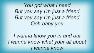 Usher - Just A Friend Lyrics