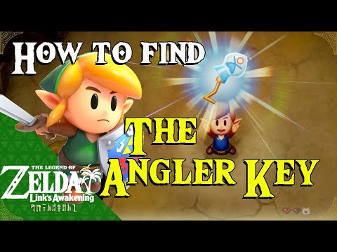 How to find the Angler Key in Link's Awakening!