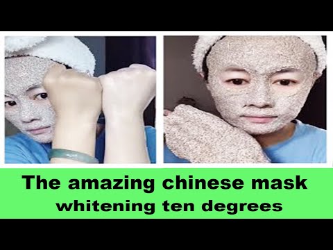 A Chinese mask that will make you ten years younger than your age