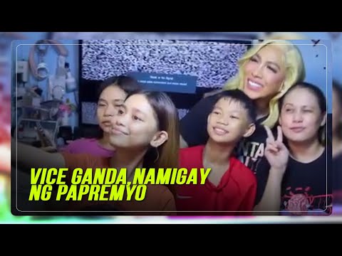 Vice Ganda, naghatid ng good vibes at premyo sa Maynila