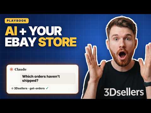 Connect Claude and ChatGPT to your eBay store with 3Dsellers MCP