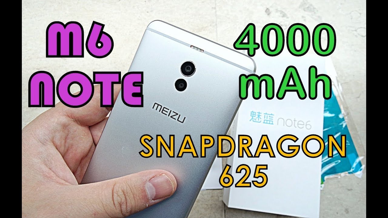 Meizu M6 Note | First Impressions (Snapdragon 625, 4000mAh, Flyme6, mCharge)