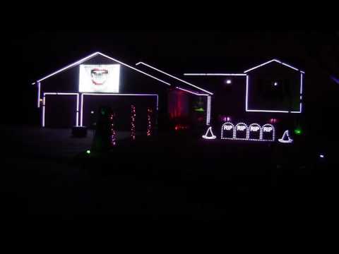 2016 Halloween Light Show - Thriller - Snomutt Lights