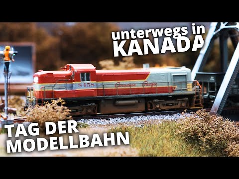 mit der Modellbahn unterwegs in den Rocky Mountains (Kanada) | Tag der Modelleisenbahn