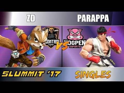 SLummit 2017 InC|MM|ZD (Fox) vs HP|Parappa (Ryu) Losers Finals